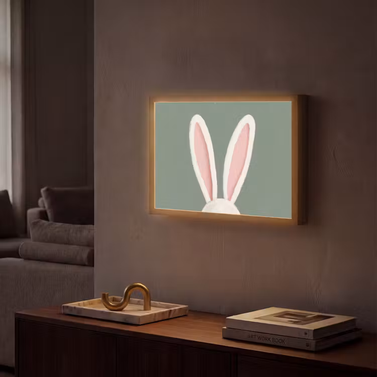 Lightbox - Wandlamp - Hazen - Oren - Roze — 2