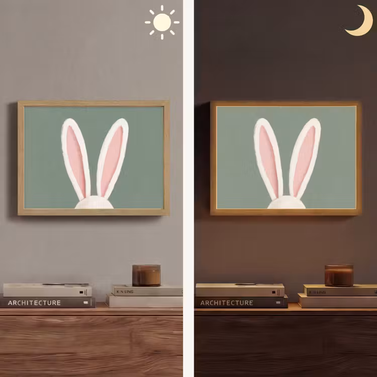 Lightbox - Wandlamp - Hazen - Oren - Roze — 6