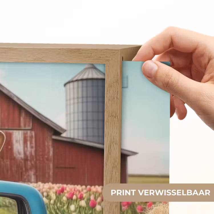Lightbox - Wandlamp - Konijn - Boerderij - Eieren — 5