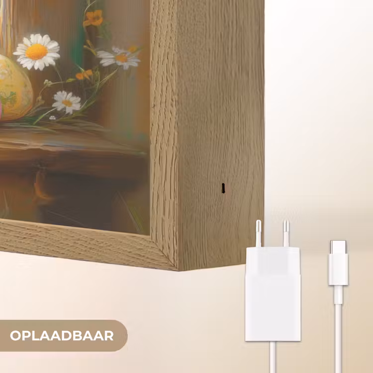 Lightbox - Wandlamp - Kuiken - Raam - Paaseieren — 7