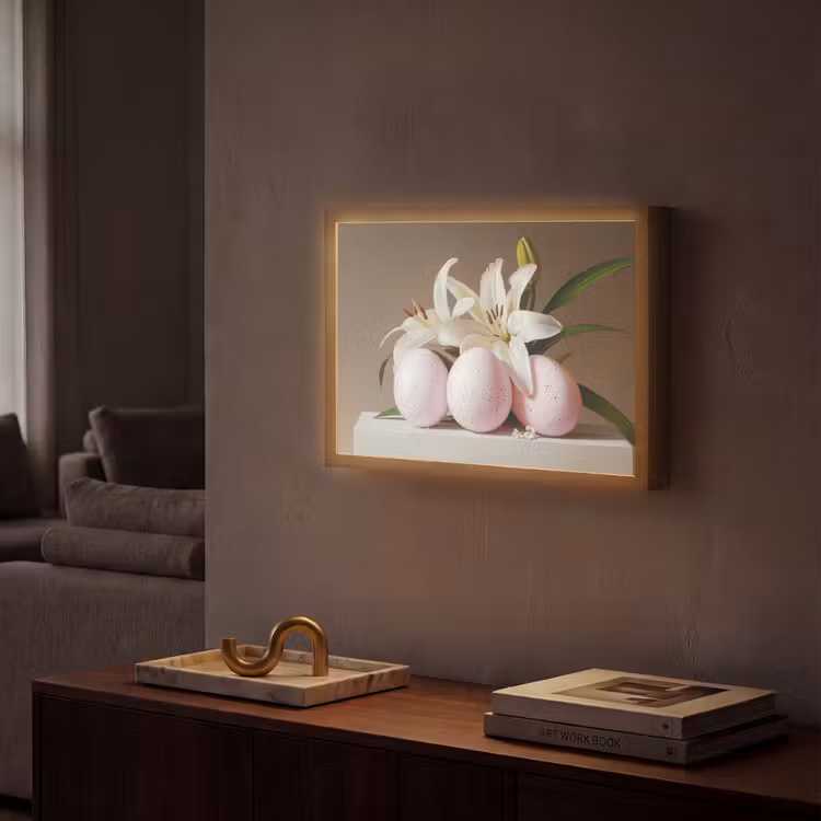 Lightbox - Wandlamp - Lelies - Eieren - Pasen — 2