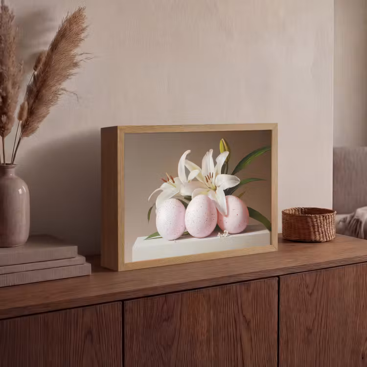 Lightbox - Wandlamp - Lelies - Eieren - Pasen — 4