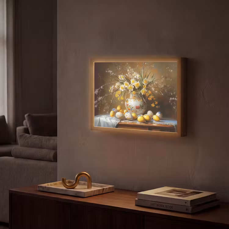 Lightbox - Wandlamp - Paaseieren - Stilleven - Vaas — 2