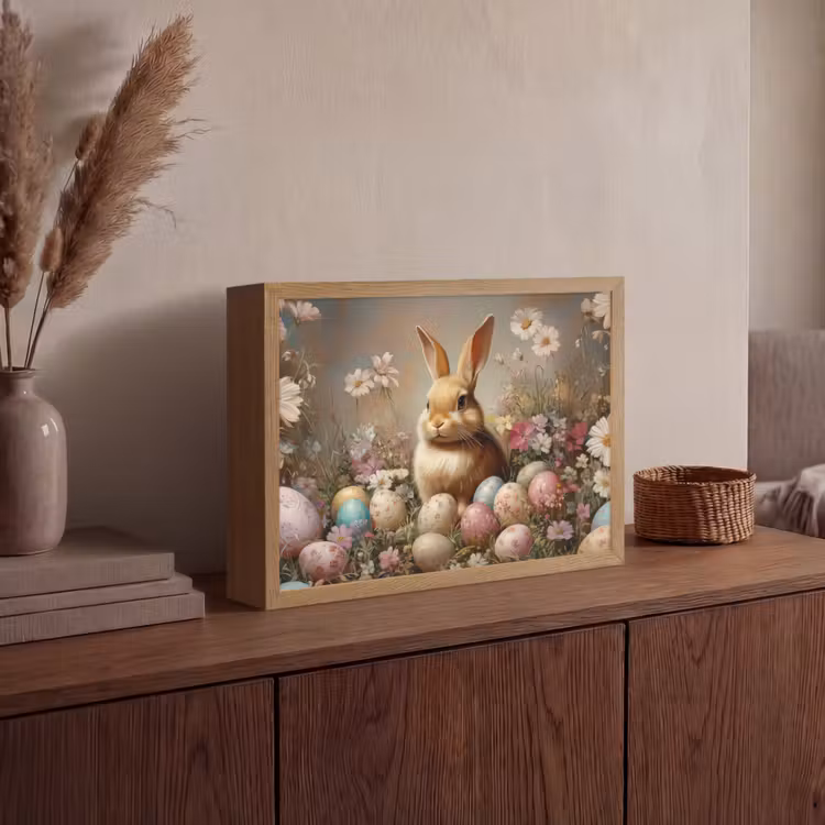 Lightbox - Wandlamp - Paashaas - Lente - Paaseieren — 4
