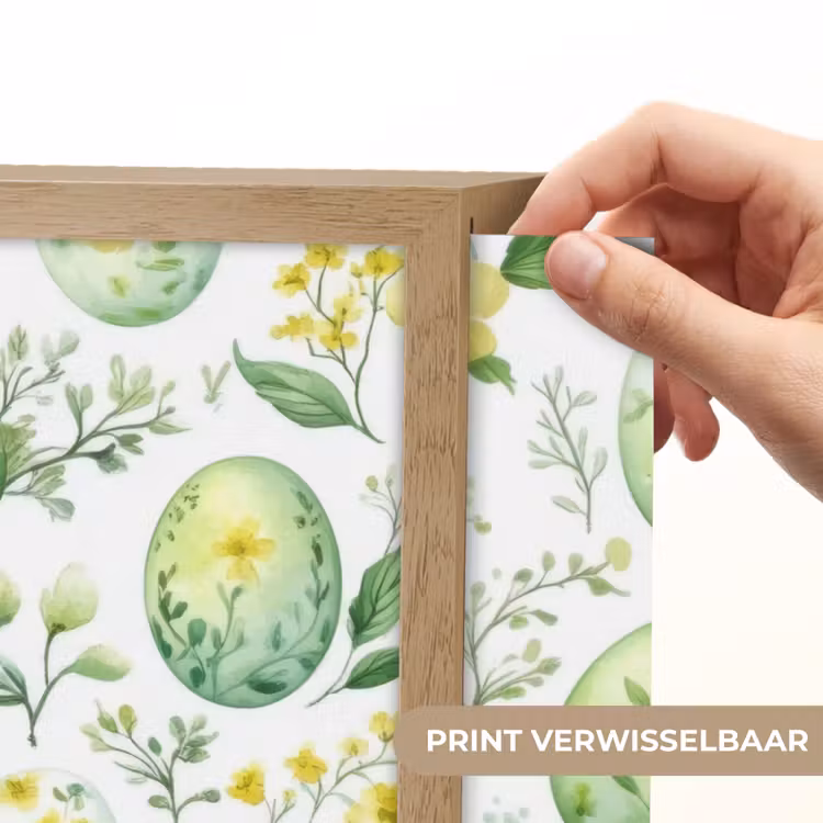 Lightbox - Wandlamp - Patroon - Groen - Eieren — 5