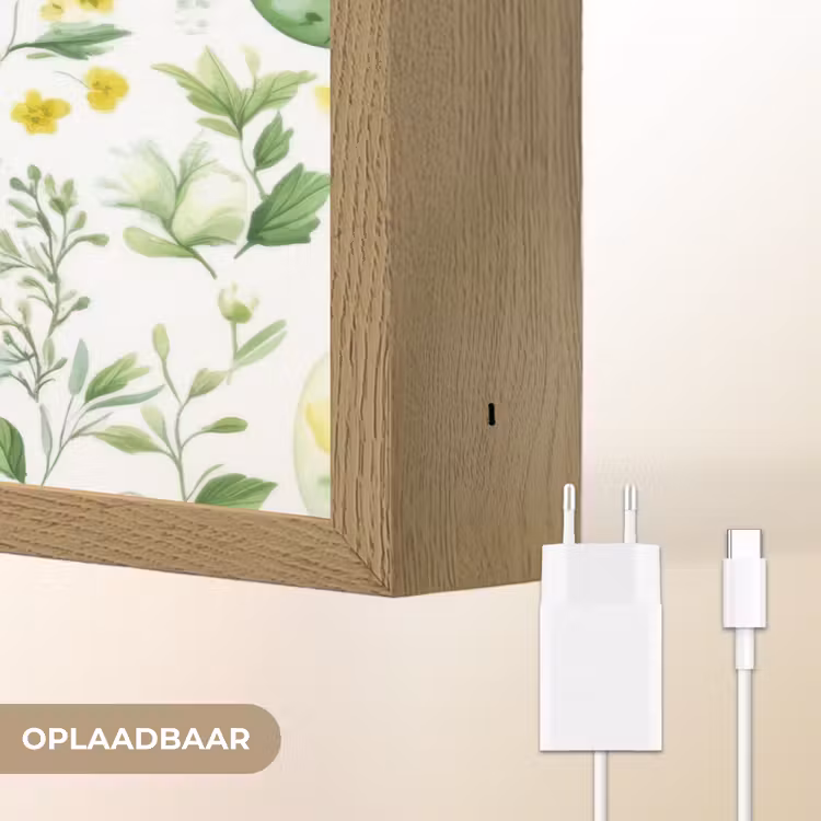 Lightbox - Wandlamp - Patroon - Groen - Eieren — 7