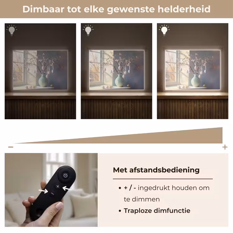 Lightbox - Wandlamp - Stilleven - Vaas - Paastak — 9