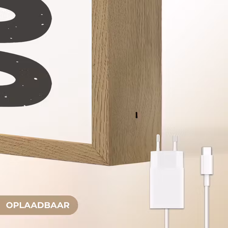 Lightbox - Wandlamp - Koffie - Decoratie - Japandi - Vintage — 6