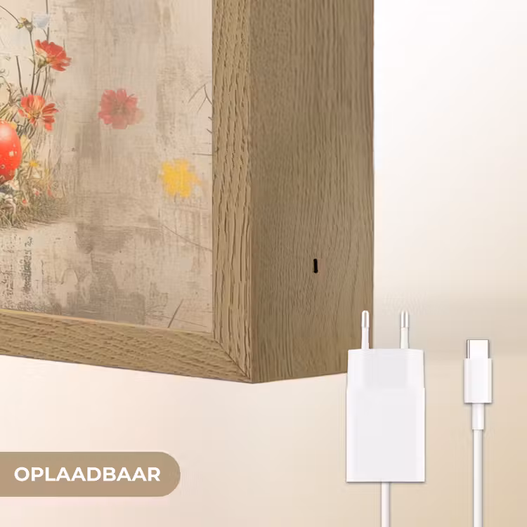 Lightbox - Wandlamp - Konijnen - Bloemen - Eieren — 7