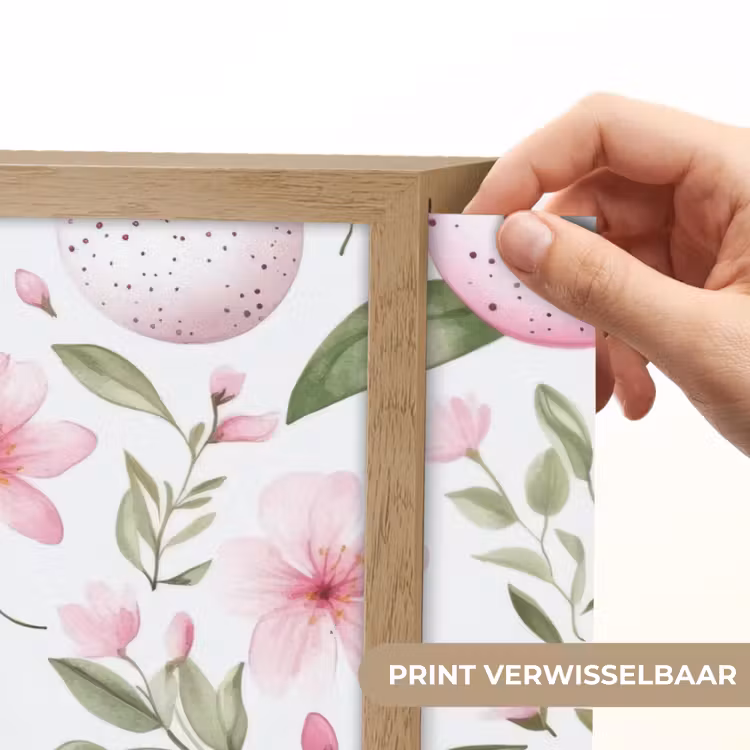 Lightbox - Wandlamp - Patroon - Eieren - Roze - Pasen — 5