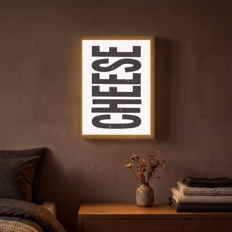 Lightbox - Wandlamp - Zwart - Vintage - Cheese - Japandi — 3