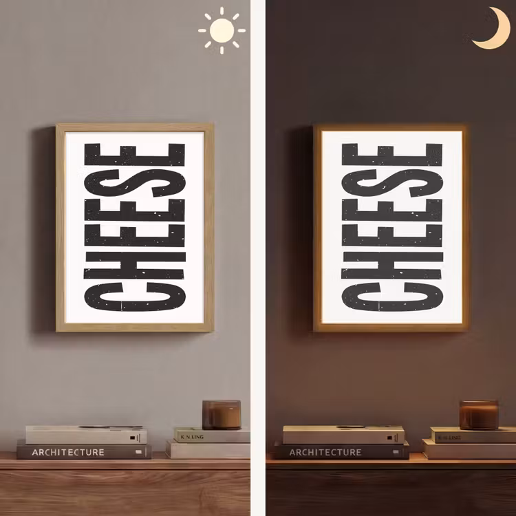 Lightbox - Wandlamp - Zwart - Vintage - Cheese - Japandi — 5