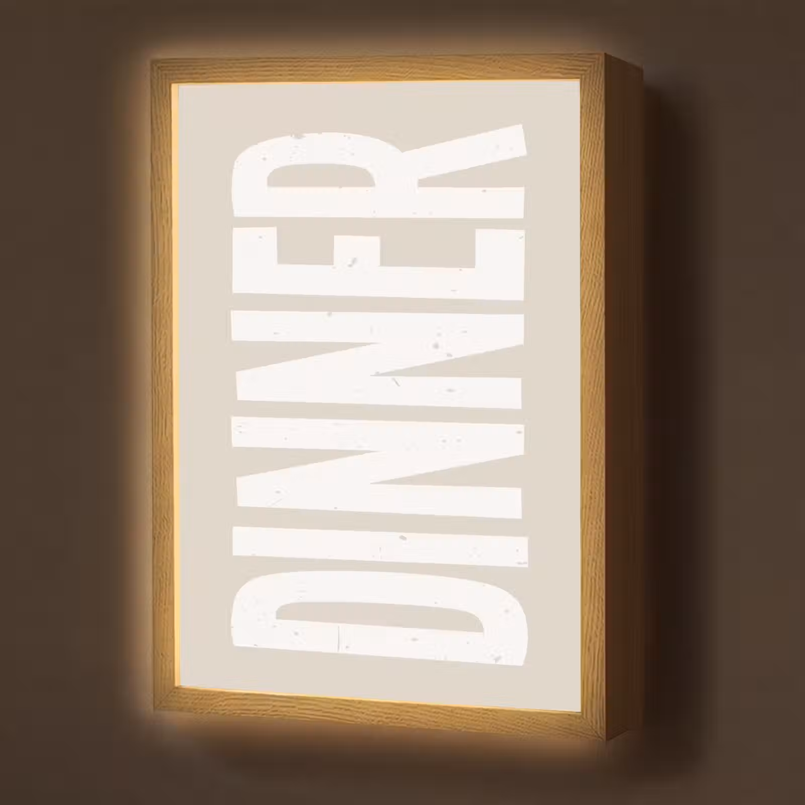 Lightbox - Wandlamp - Vintage - Beige - Japandi - Wit — 1