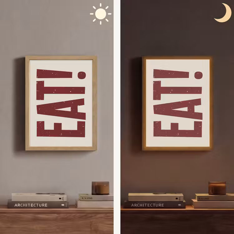 Lightbox - Wandlamp - Red - Eten - Vintage - Decoratie — 5