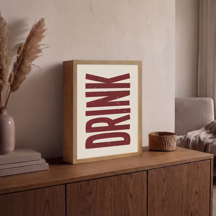 Lightbox - Wandlamp - Rood - Vintage - Decoratie - Japandi — 4