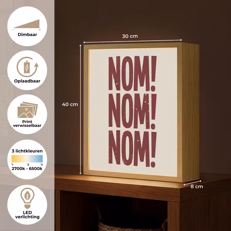 Lightbox - Wandlamp - Rood - Vintage - Decoratie - Japandi — 9