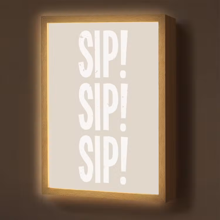 Lightbox - Wandlamp - Vintage - Decoratie - Japandi - Wit — 1