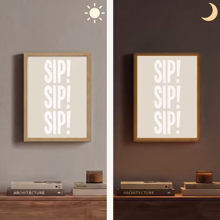Lightbox - Wandlamp - Vintage - Decoratie - Japandi - Wit — 5