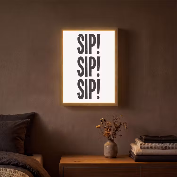 Lightbox - Wandlamp - Vintage - Japandi - Decoratie - Black — 3