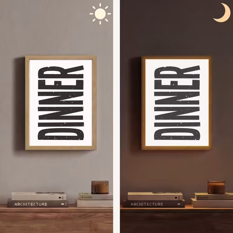 Lightbox - Wandlamp - Zwart - Decoratie - Vintage - Eten — 5