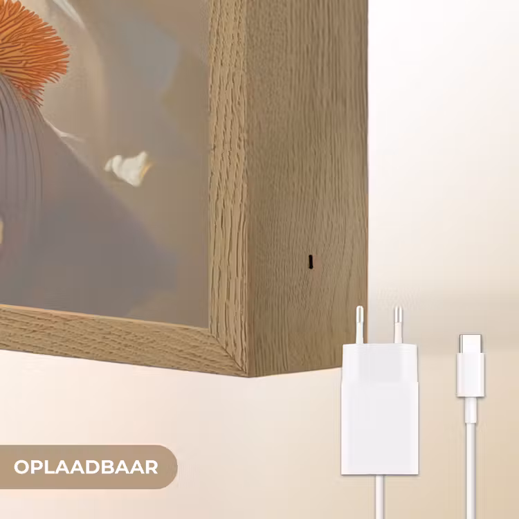 Lightbox - Wandlamp - Close up - Oranje - Iris — 7