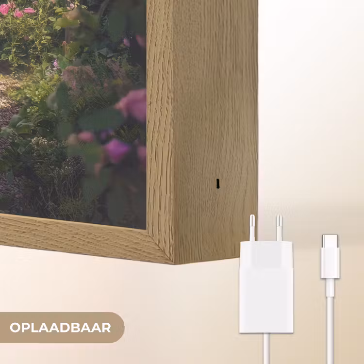 Lightbox - Wandlamp - Doorkijk - Landschap - Bloemen - Rozenboog - Natuur — 6