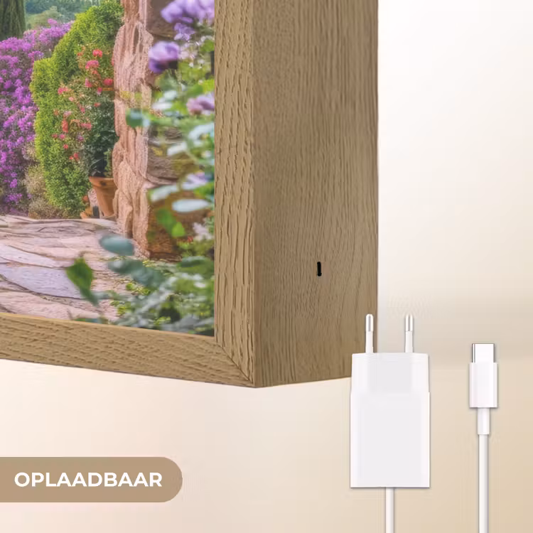 Lightbox - Wandlamp - Doorkijk - Toscane - Landschap - Poort — 6