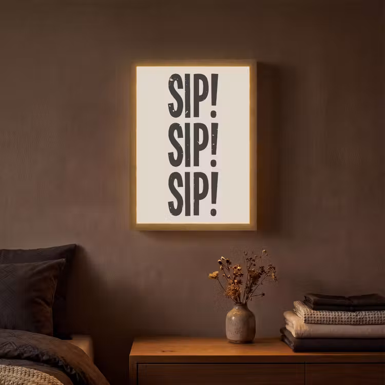 Lightbox - Wandlamp - Japandi - Zwart - Decoratie - Vintage — 3