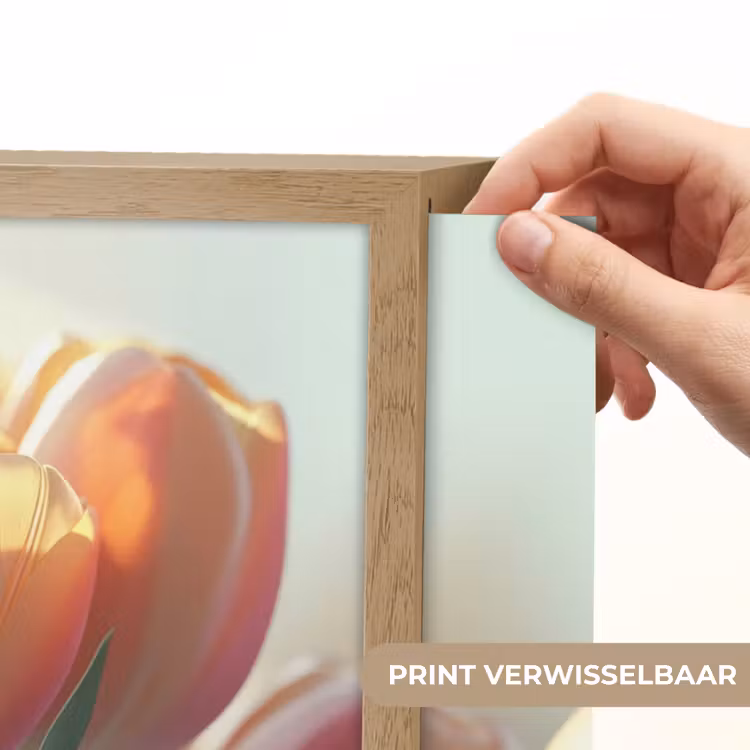 Lightbox - Wandlamp - Tulpen - Roze - Zonnestralen — 5