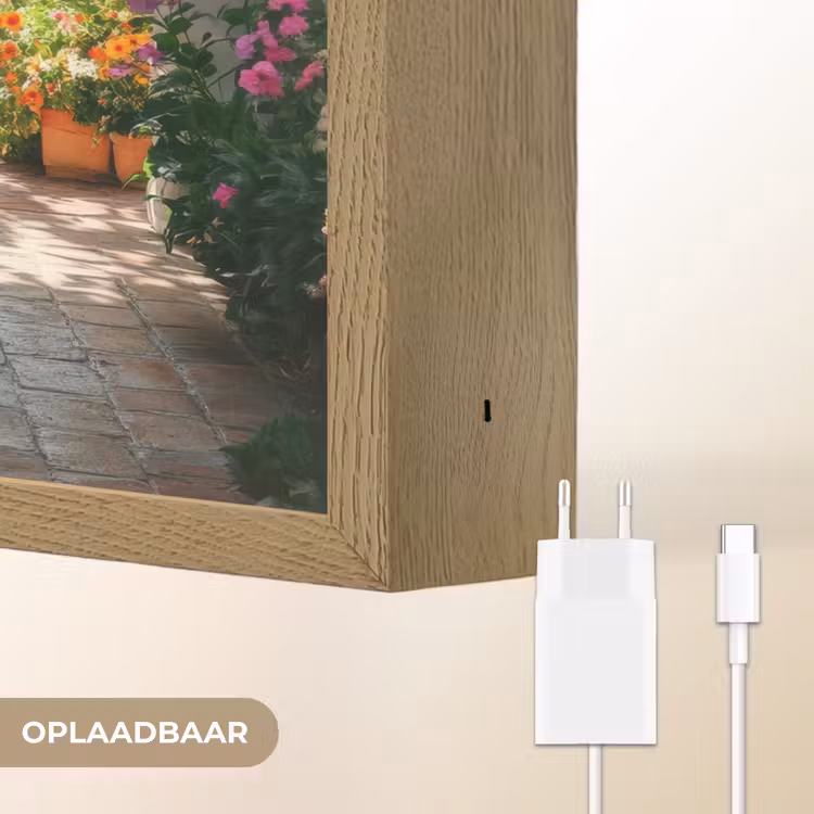 Lightbox - Wandlamp - Doorkijk - Bloemen - Natuur - Bloementuin — 6