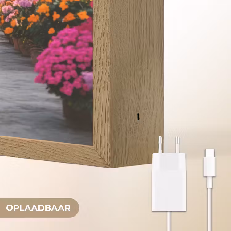 Lightbox - Wandlamp - Doorkijk - Bloemen - Tropisch - Kleurrijk — 6