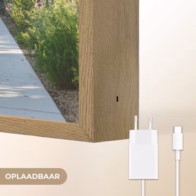 Lightbox - Wandlamp - Doorkijk - Pad - Beton - Landschap — 6