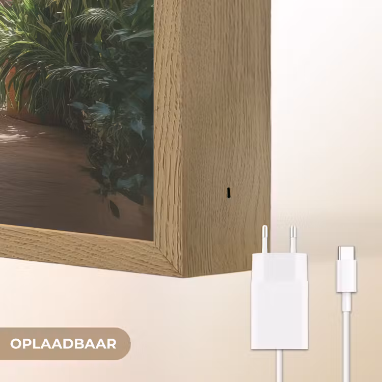 Lightbox - Wandlamp - Doorkijk - Tropisch - Bloemen - Natuur — 6