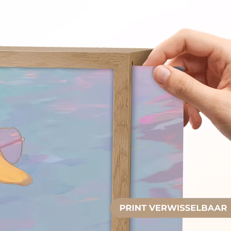 Lightbox - Wandlamp - Eend - Zonnebril - Water — 5