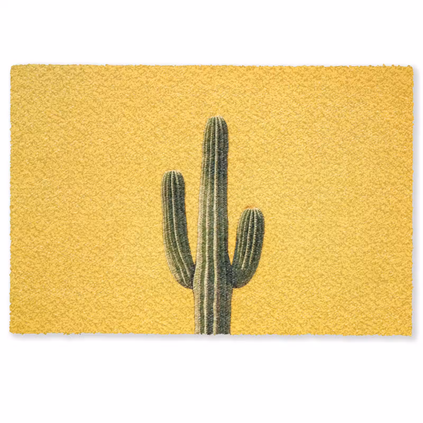 Deurmat - Cactus - Groen - Minimalistisch — 1
