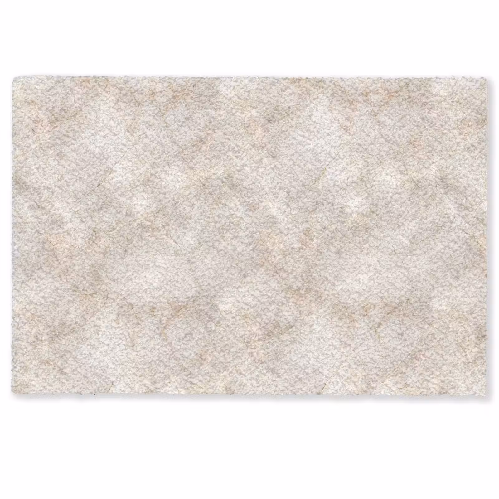Deurmat - Lichtbeige - Goudbruine Nerven - Marmer — 1