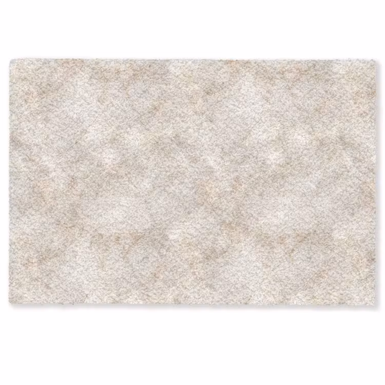 Deurmat - Lichtbeige - Goudbruine Nerven - Marmer — 1