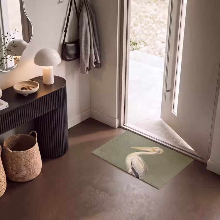 Deurmat - Pelikaan - Wit - Vogel - Klassiek - Natuur — 8