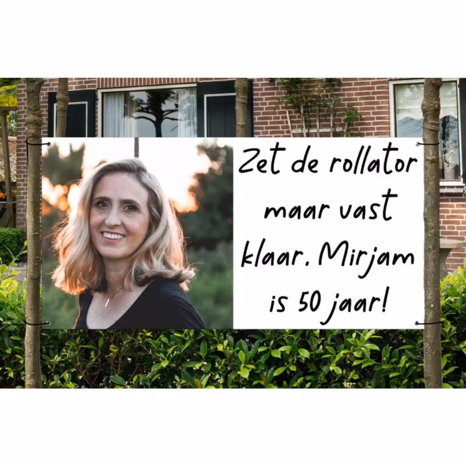 Spandoek - Verjaardag - Klassiek — 1